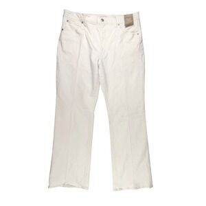 Madewell Relaxed‎ Bootcut Jeans Womens 32 White New Imperfect NS938 Cream Denim
